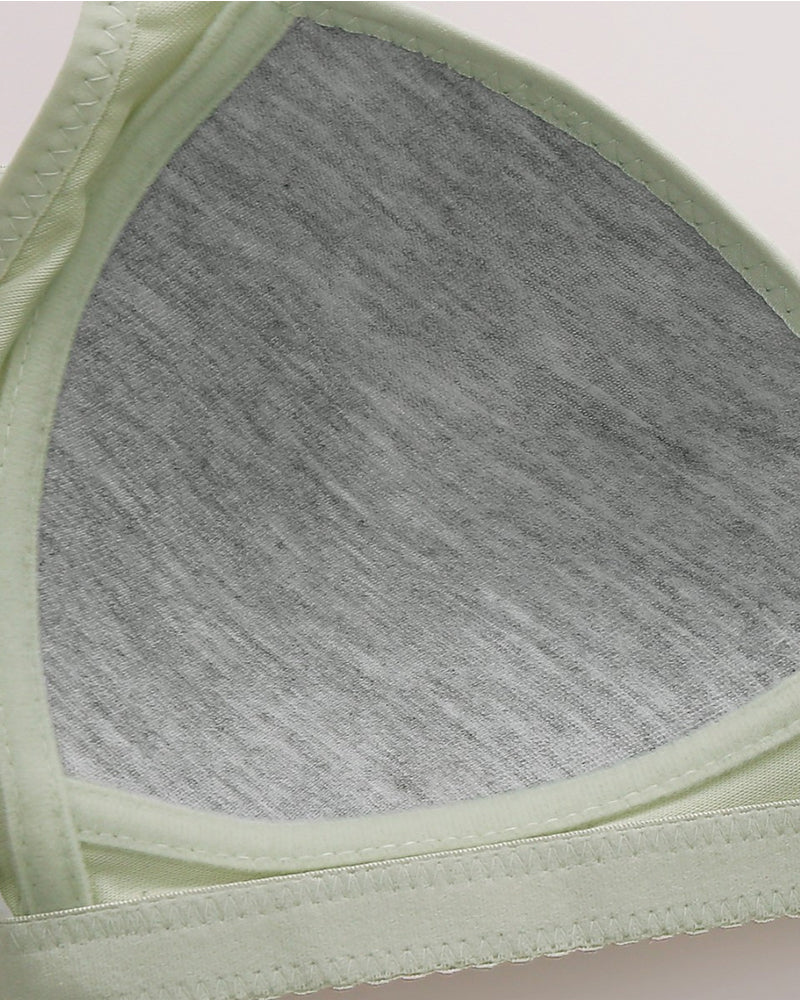 Sexig Blommig Bygel­Fri Bh