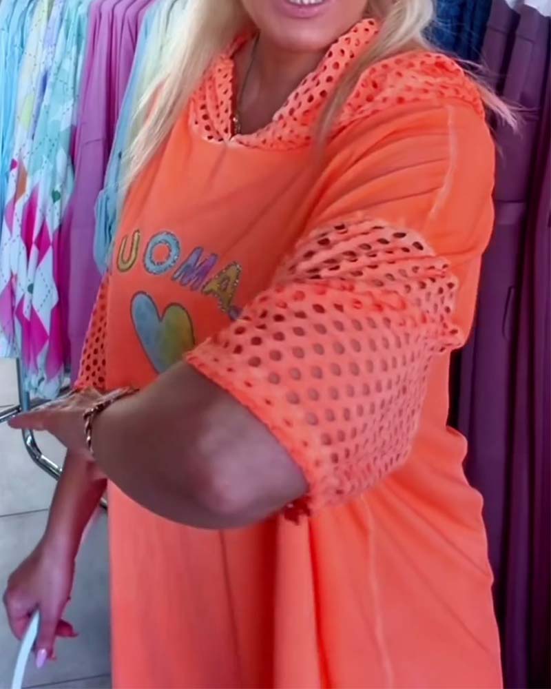 Huvtröja En Oversized Casual