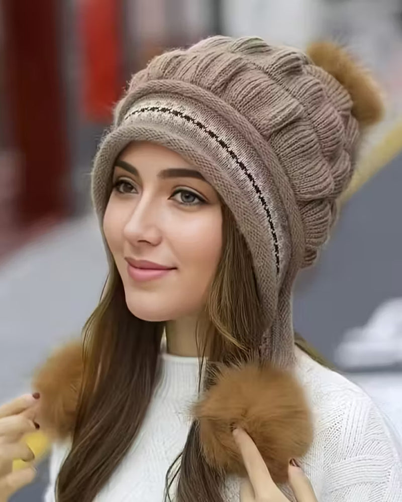 Fantasifleecevante Med Öronlappar