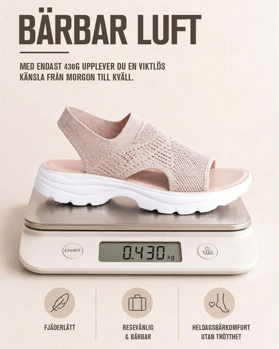 Andningsbart Nät Plattformsandaler