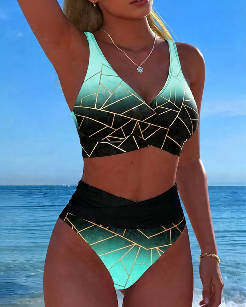 Bikini Gradient Geometrisk Linje