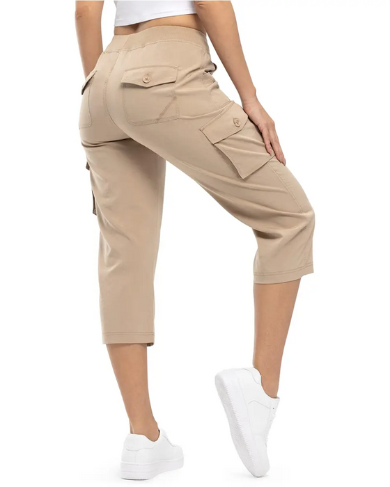 Byxa Casual Cropped Multificka Vandring