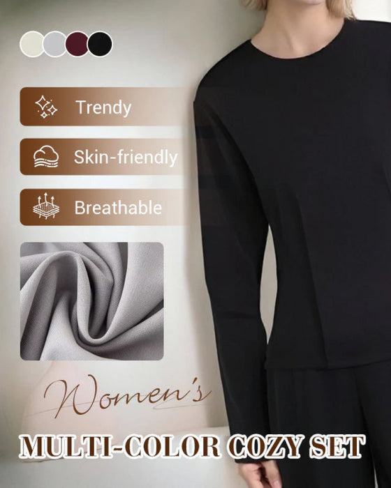 🍂Höstkampanj💕Damernas mysiga set i flera färger