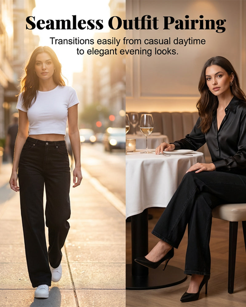 Jeans Löst Rakt Ben