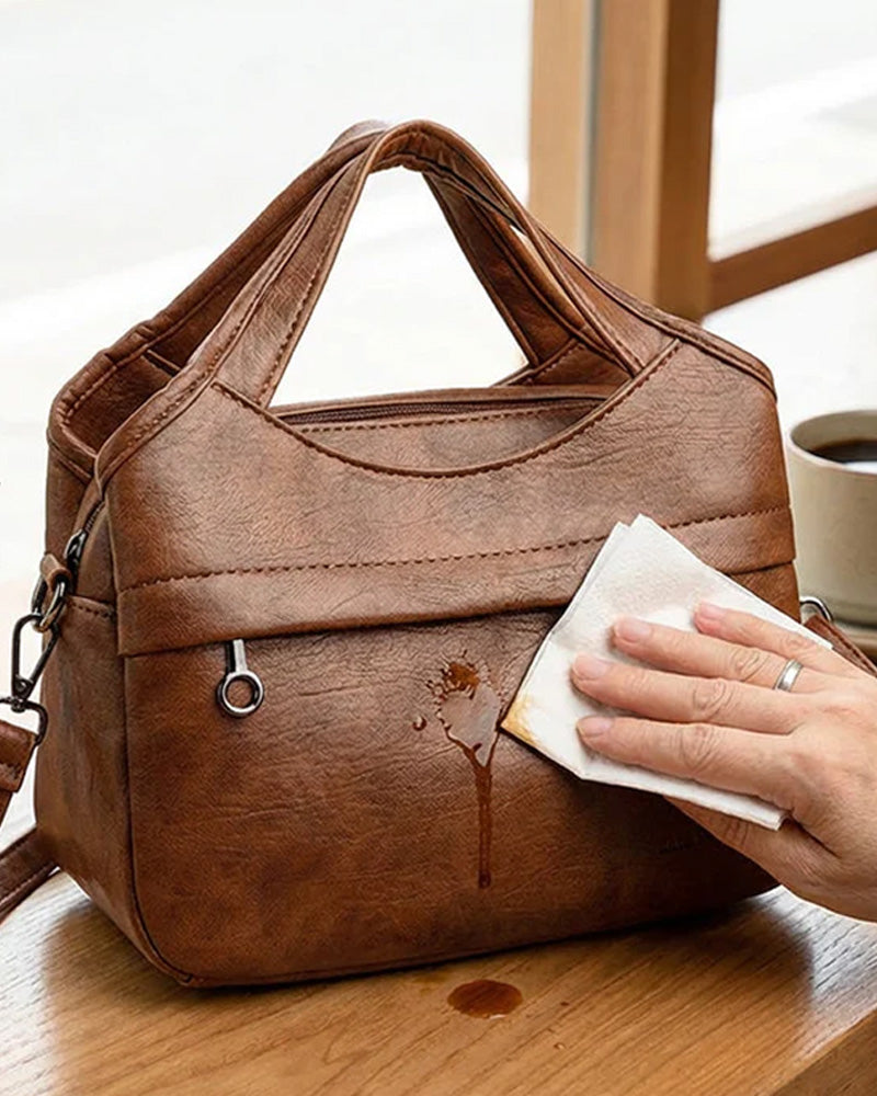 Väska Vintage Stor Kapacitet Crossbody