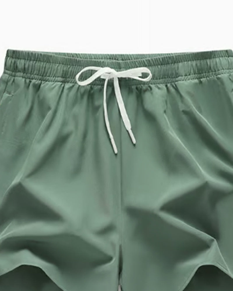 Shorts Dragkedjeficka Snabbtorkande Delfin