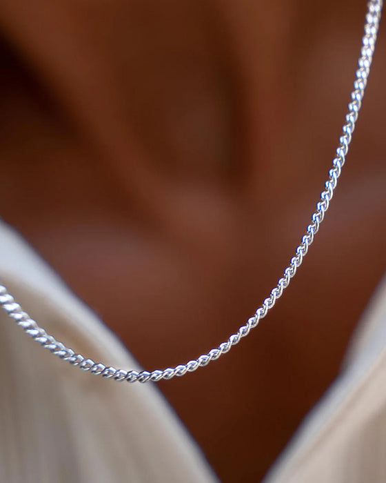 Minimal Pendant Halsband Duo