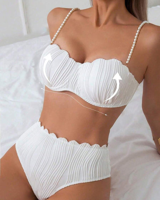 Bikini Pärlstrumpeband Sexig