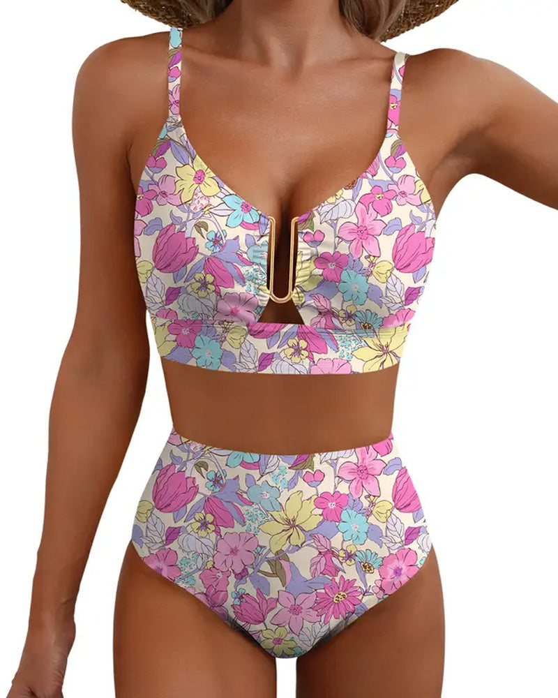 Bikinis Metall Spänne Schackbräde