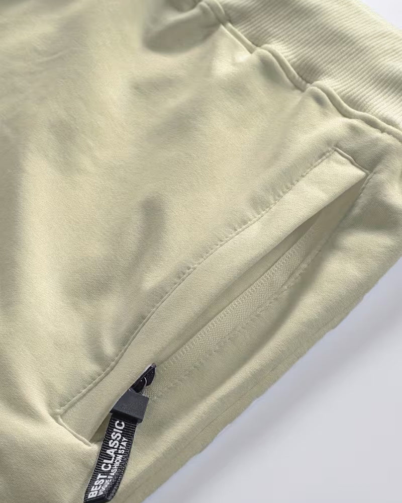 Herrshorts Avslappnade Mellanmidja