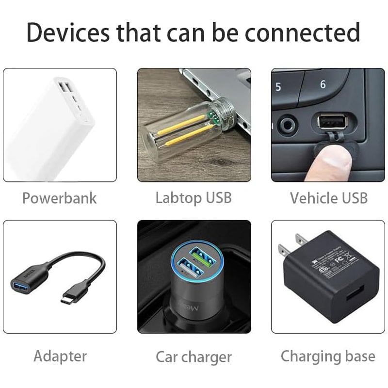 Usb-Pekningsnattlampa