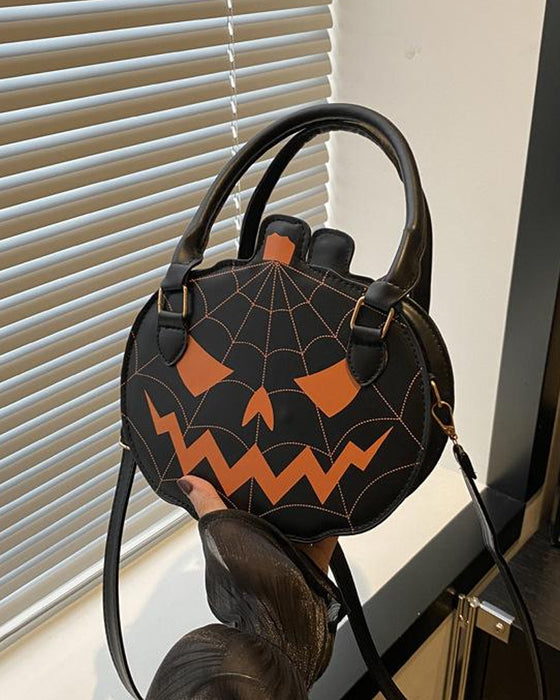 2026 Halloween Pumpväska – Söt Axelväska & Shoulderväska För Kvinnor
