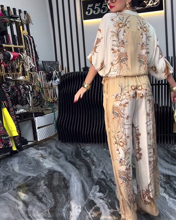 Kostym med Vida Ben Temperament Ståkrage Dragkedja