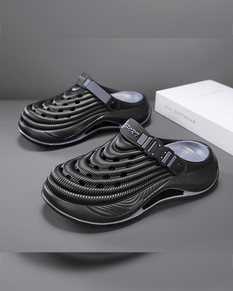 Sandaler Utomhus Tjock Sula Halkfri Luktbeständig Hållbar Snabbtorkande Mjuk Strand