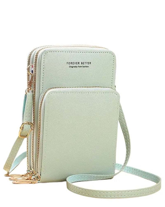 Enfärgad Mode Crossbody Telefonväska