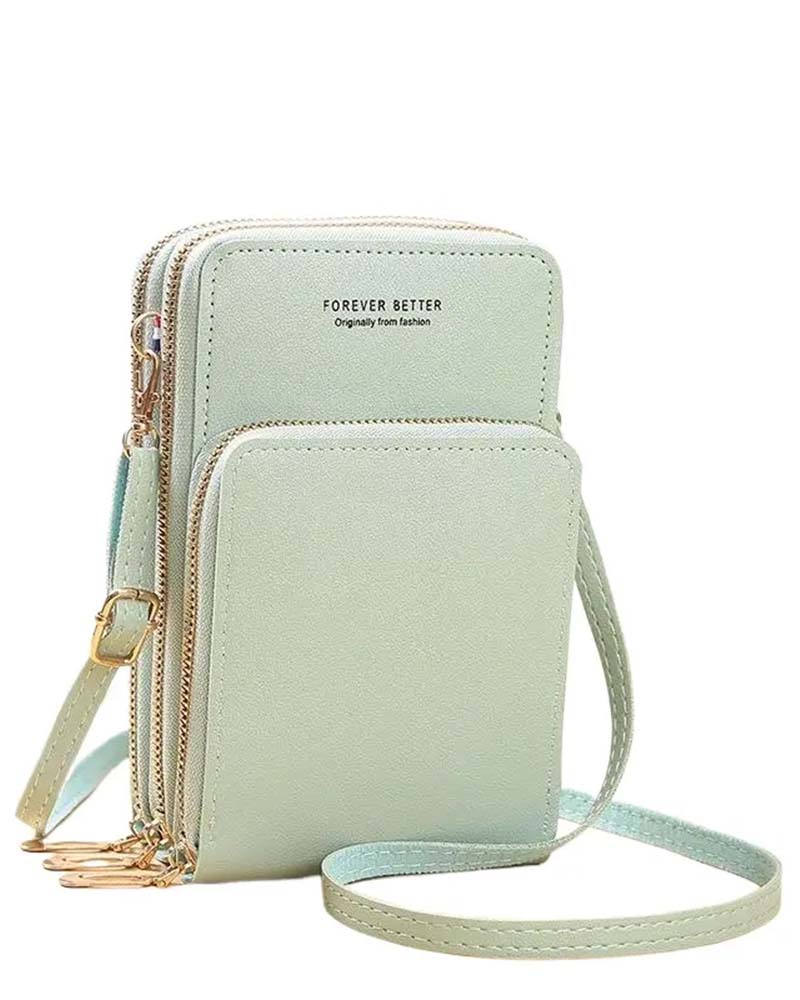 Enfärgad Mode Crossbody Telefonväska