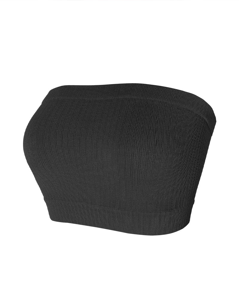 Lingeri Axelbandslös Enfärgad Bandeau