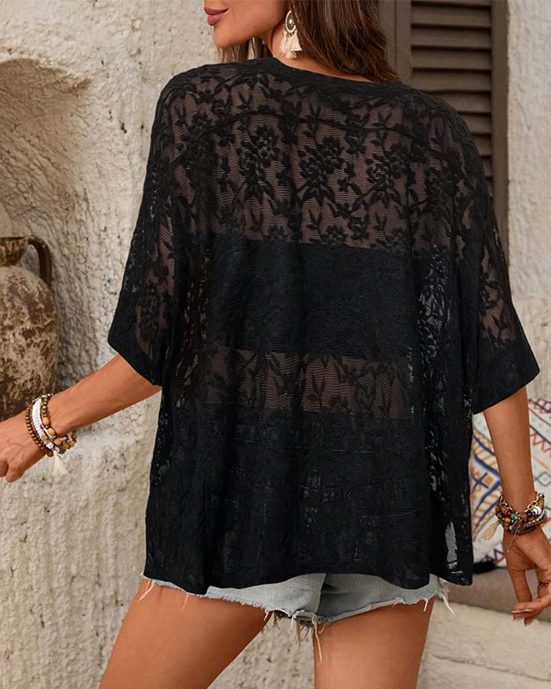 Cover-Up Sheer Spets
