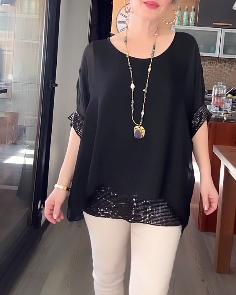 Topp Paljett Två Del Löst