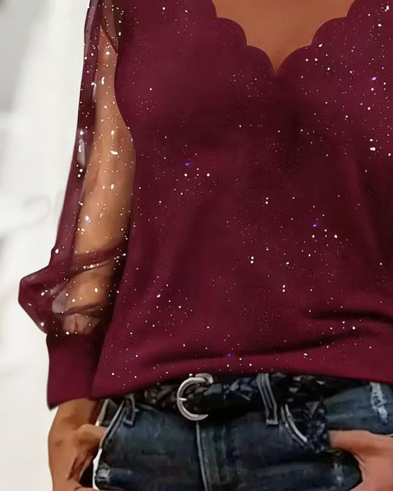 Topp V-ringning Nät Lapparbete