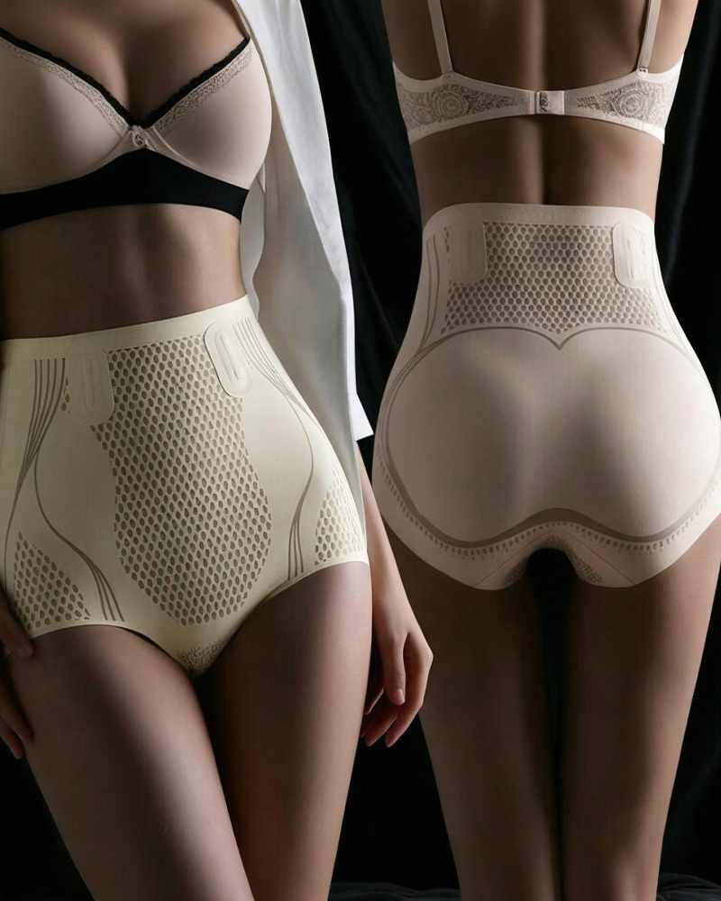 Underkläder Fiberreparations Kroppsformande Shorts Magkontroll