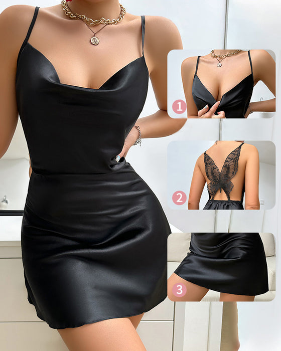 Nattlinne Tunn Isiden Hängslen