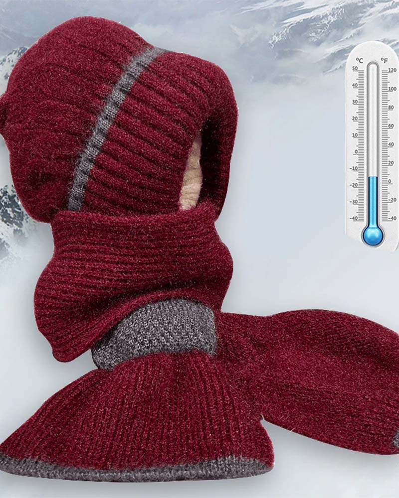 Dam Vindtät Hatt Med Öronskydd