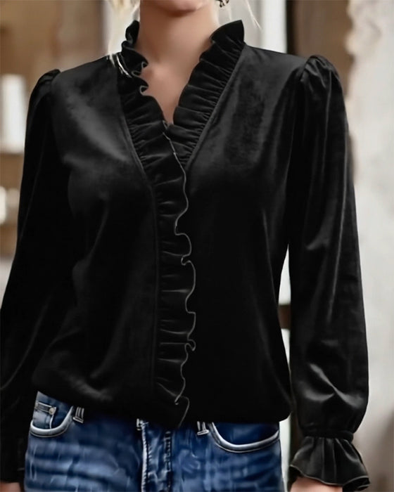 Topp Ryschad Sammet Elegant