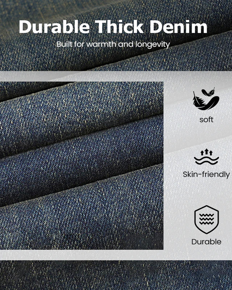 Byxor Herr Mid-Hög Midja Vintage