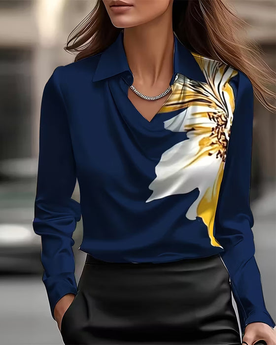 Blus Revir Rak Axel Tryckt