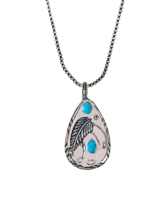 Bohemisk vintage halsband med hänge