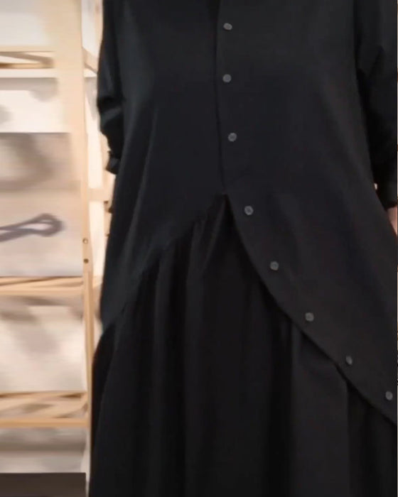 Casual lös A-linje klänning