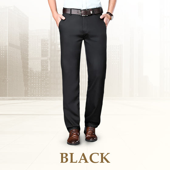 Timelessflex - Herrbyxor Med Hög Elasticitet I Straight Fit