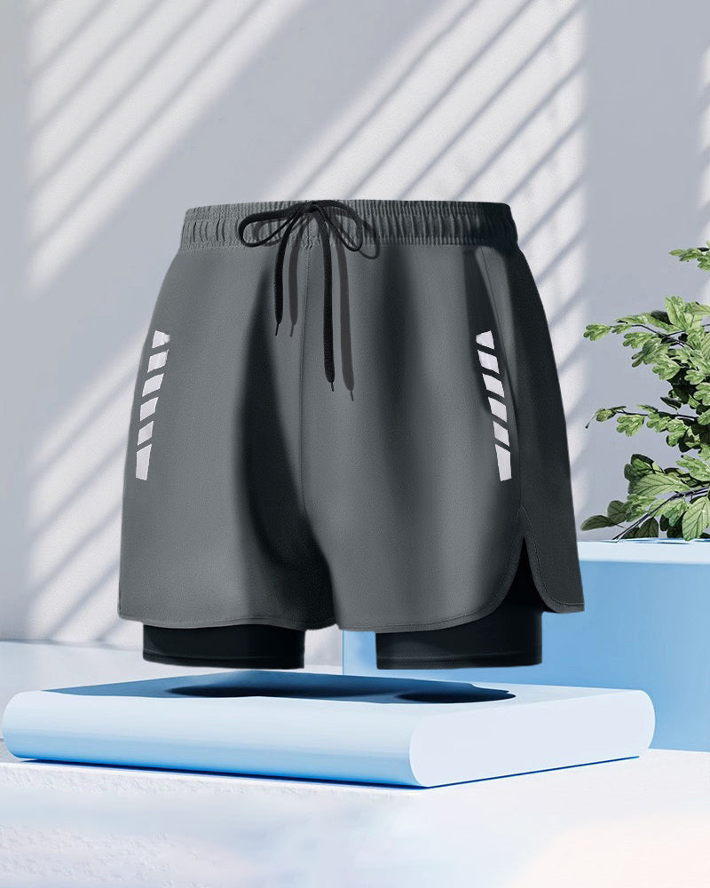 Herr Shorts Boxerstil Dubbel Lager Blygsamhet
