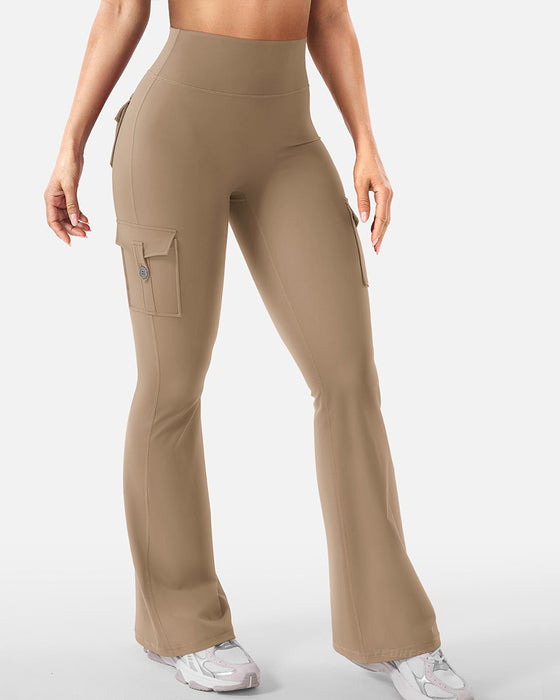 Leggings Utsvängda Arbetskläder Yoga