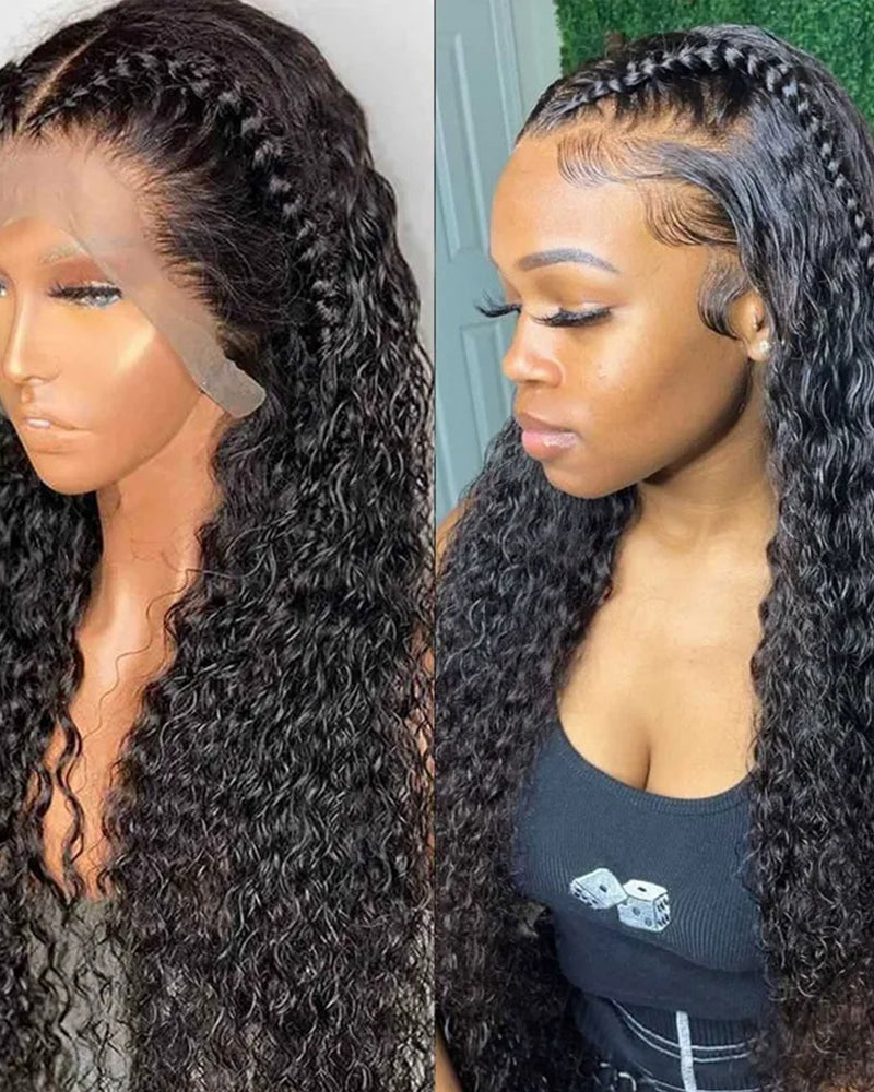 Peruk 26" Färdigattanvända Ruffsiga Vågor Stort Hår Lockigt Hår