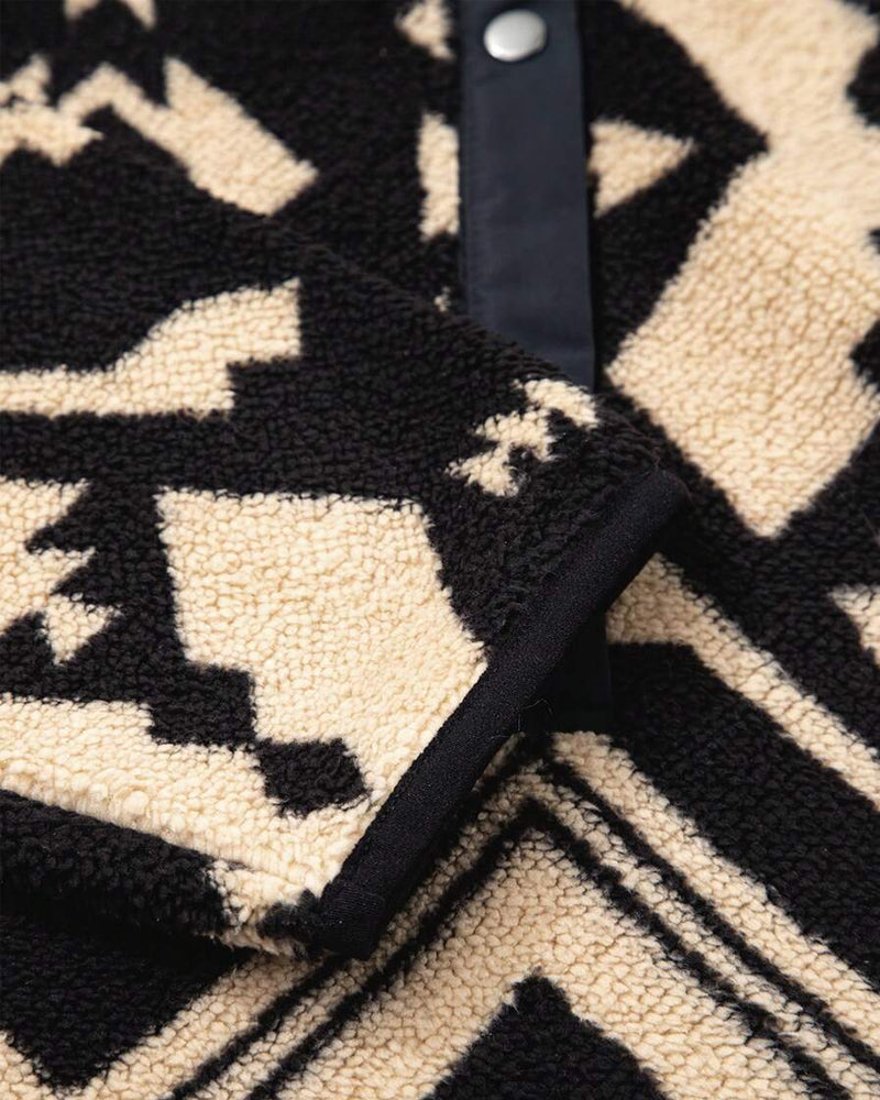 Tröja Knapp Går Ner Ficka Retro