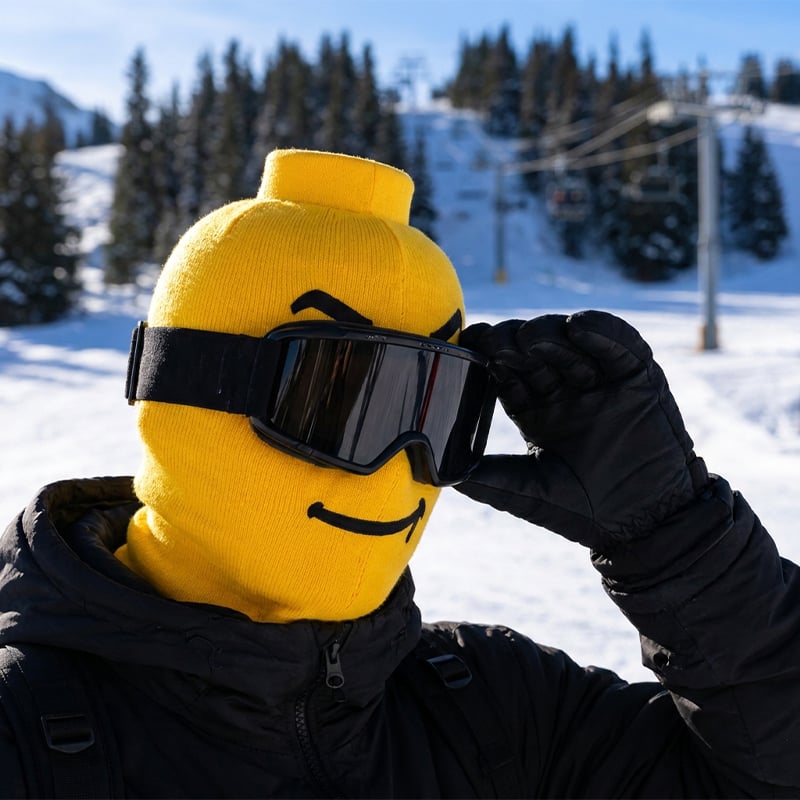 Rolig Skidhuva