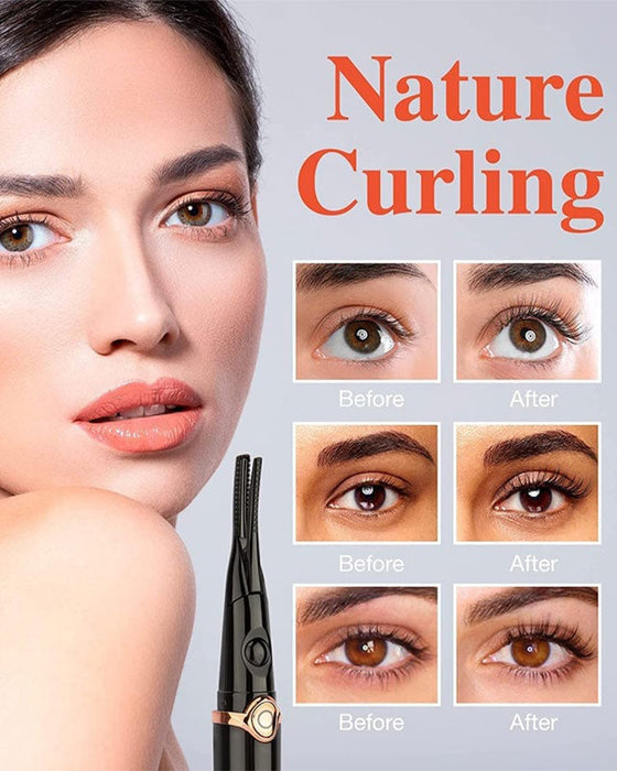 🔥Elektrisk Ögonfransböjare För Omedelbar Glam✨ Blinka & Stråla! 👁️