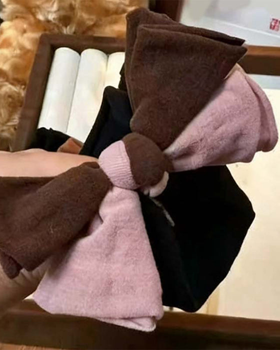 Hårsnodd Elegant Elastisk Rosett