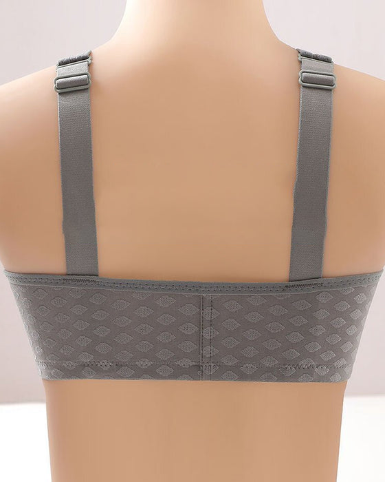 Frontspänne Bh Med Stöd För Att Motverka Hängande