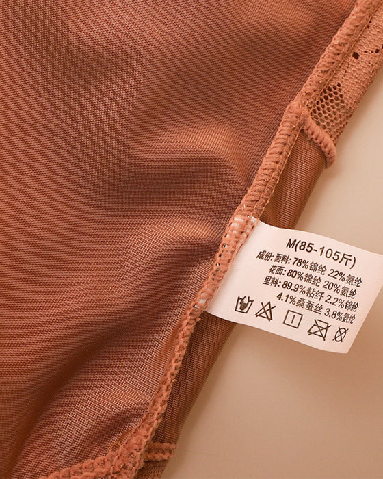 Hög Midja Lace Trosa För Kvinnor