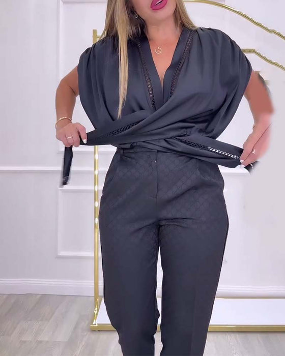 Blus Lykthylsa Ena Axel Enfärgad