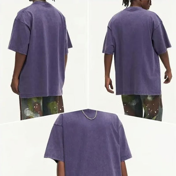 T-Shirt Herr Vintage Lössittande