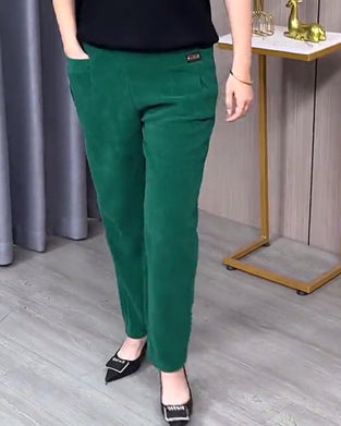 Enfärgade Stretchiga Skinnybyxor