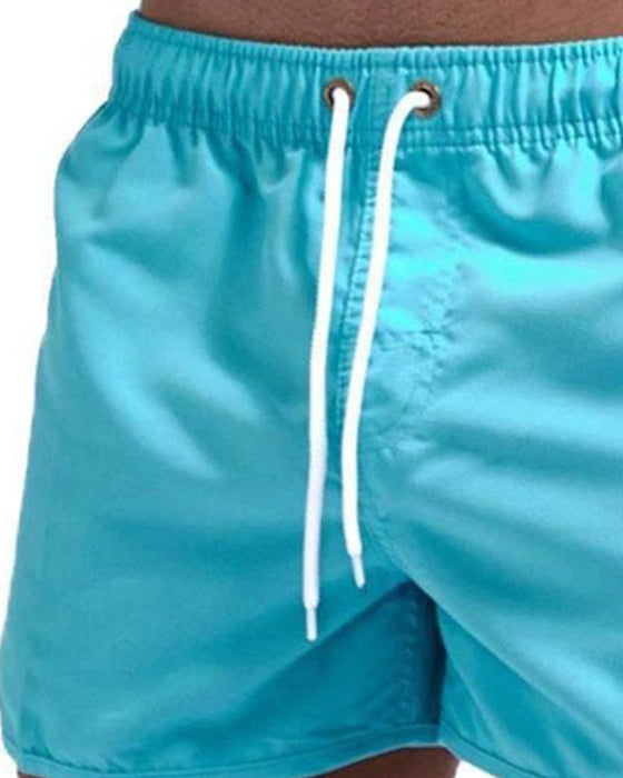 Shorts Elastisk Midja Dragsko Snabbtorkande Sport