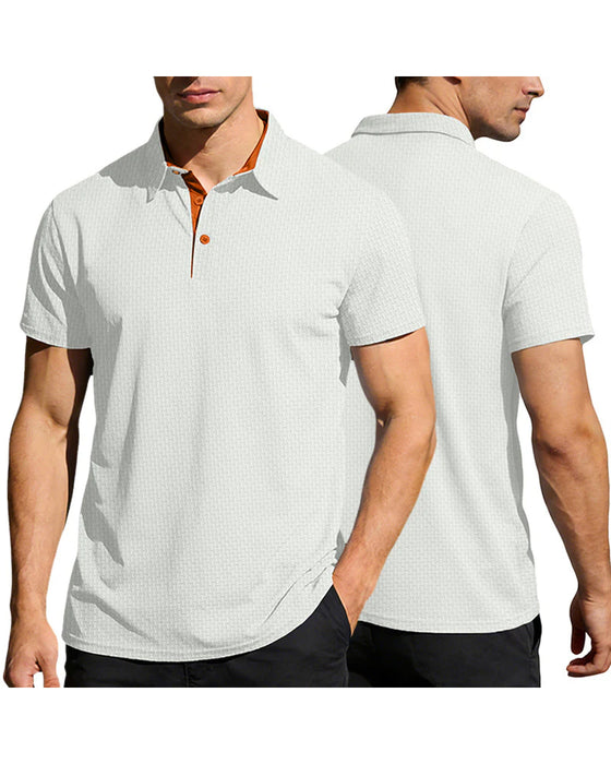 Herr T-Shirt, Enfärgad, Kortsärmad