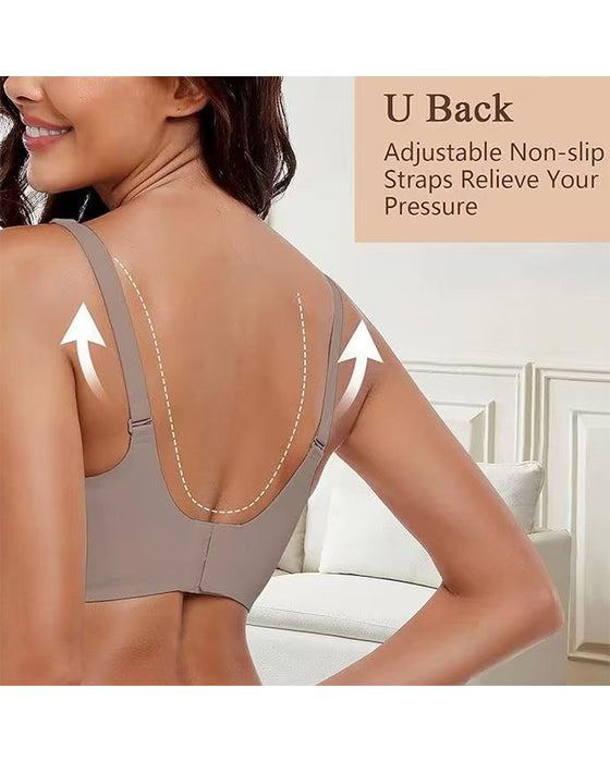 Plus Size Vågformad Komfort BH