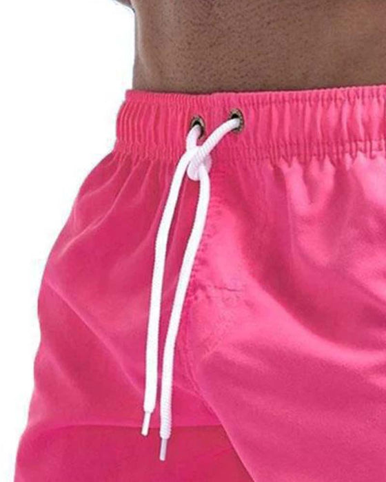 Shorts Elastisk Midja Dragsko Snabbtorkande Sport