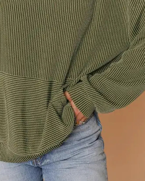 Pullover Löss Twist Hoodie